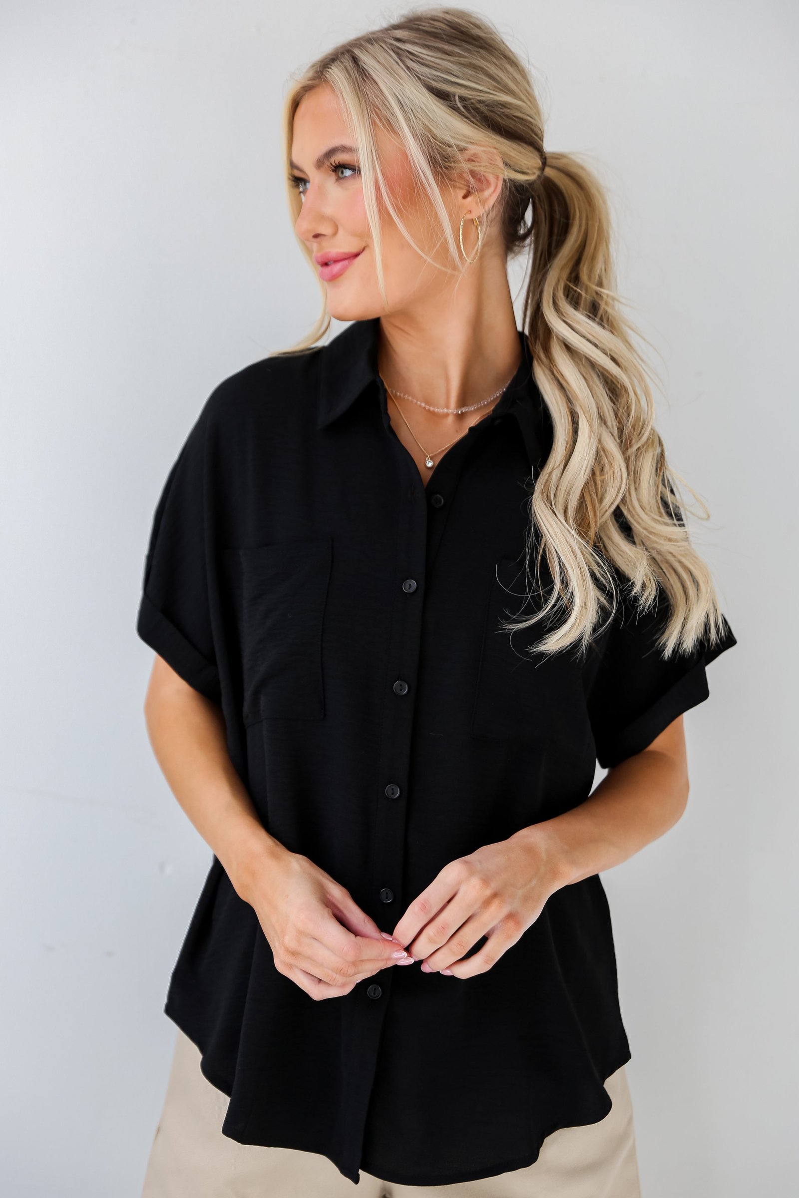 Enticing Beauty Blouse - DU DEAL