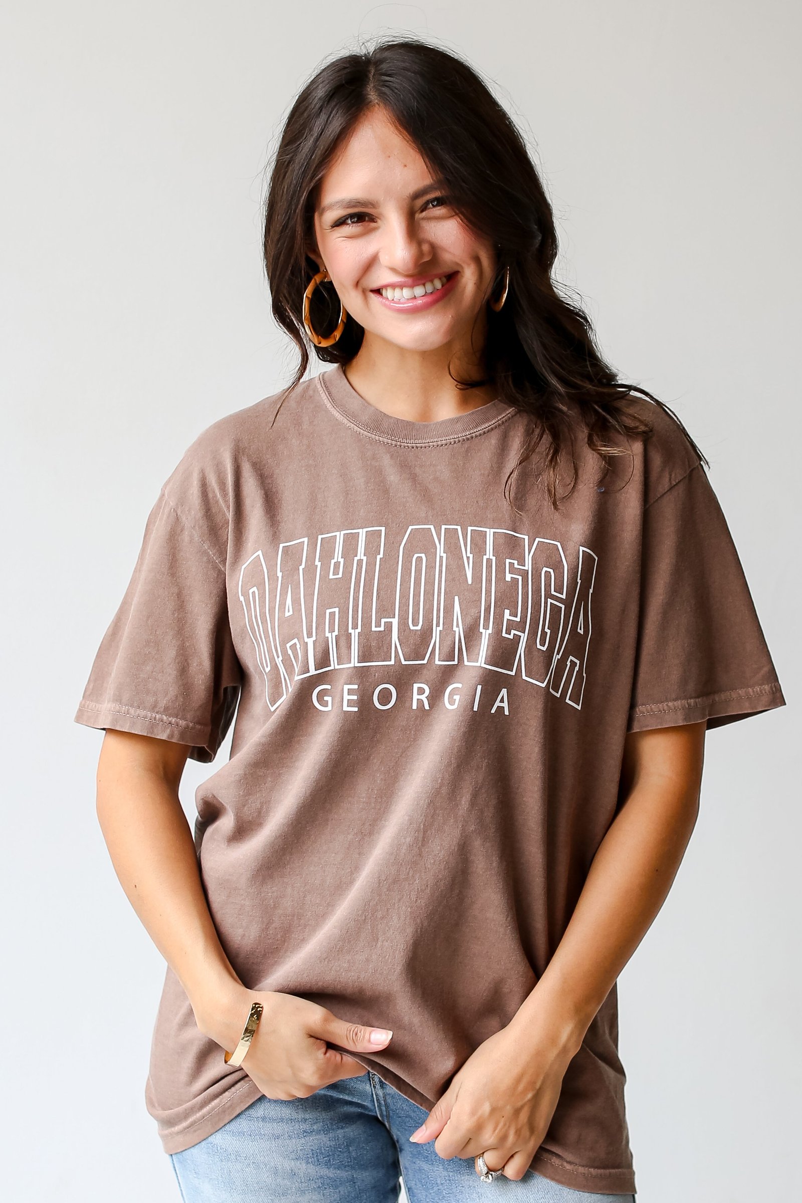 Brown Dahlonega Georgia Tee