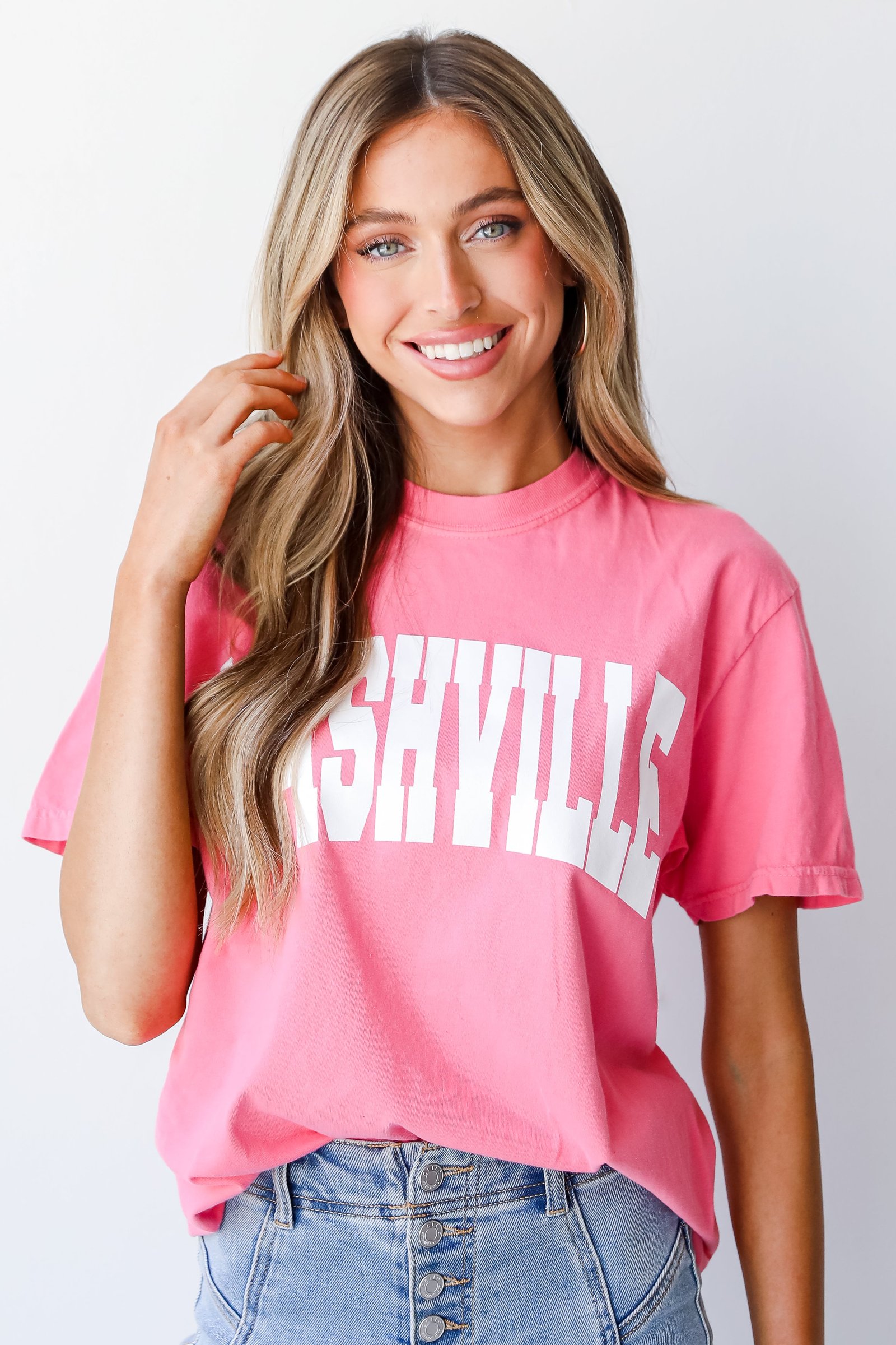 Pink Nashville Tee