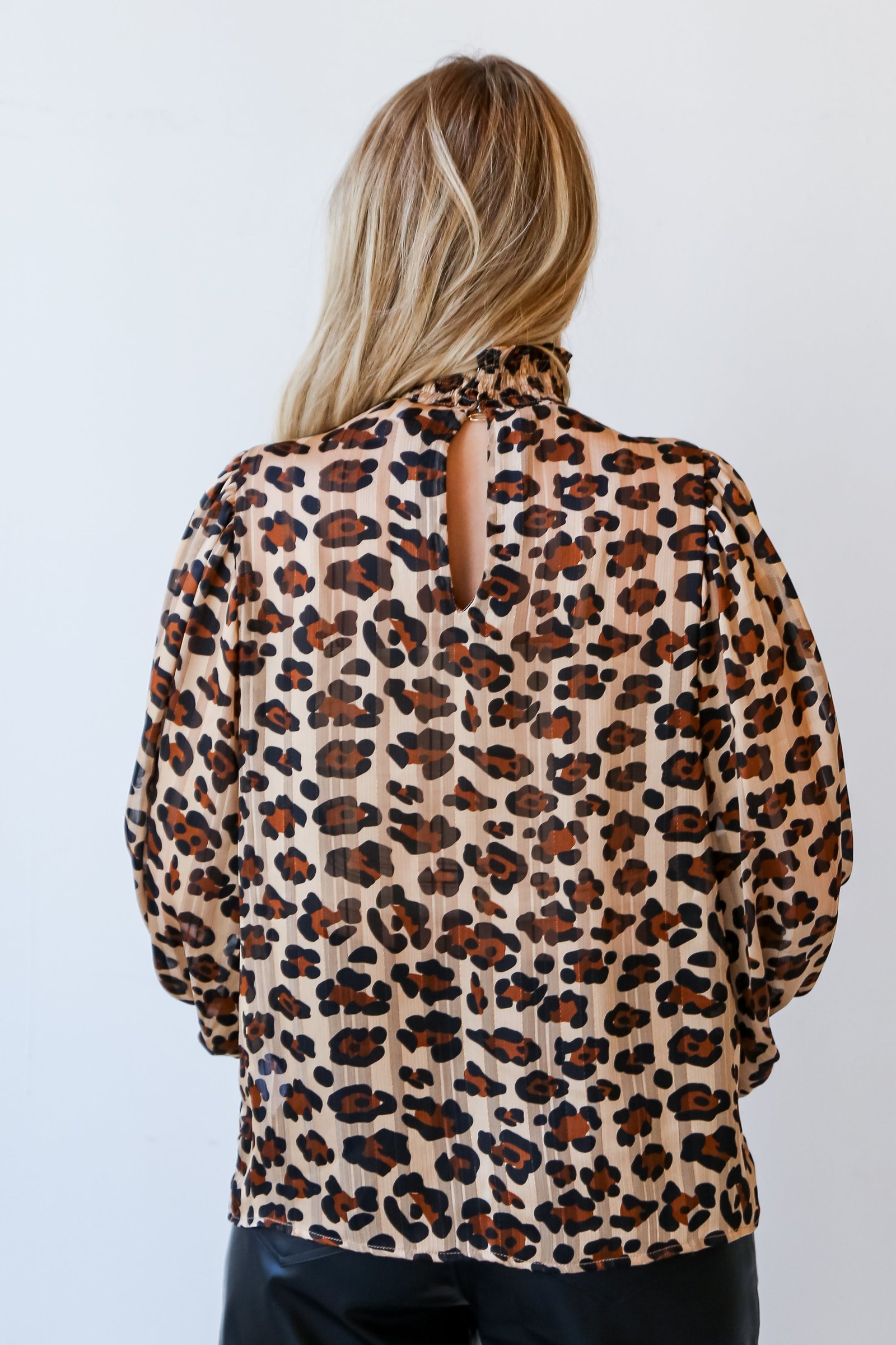 Feeling Wild Leopard Blouse